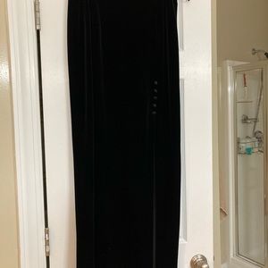 Alex Evening Long Velvet Skirt